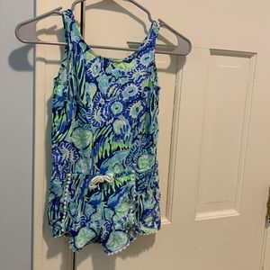 Iily Pulitzer romper size 6-7 kids